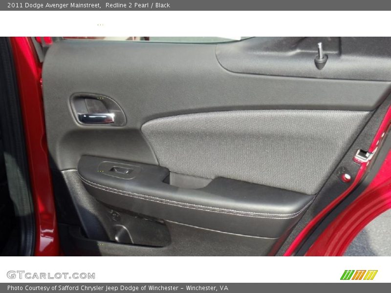 Redline 2 Pearl / Black 2011 Dodge Avenger Mainstreet