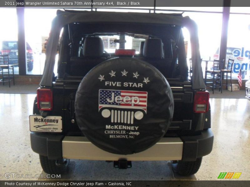 Black / Black 2011 Jeep Wrangler Unlimited Sahara 70th Anniversary 4x4