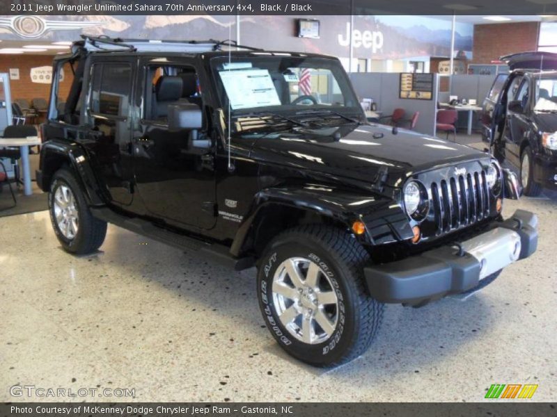  2011 Wrangler Unlimited Sahara 70th Anniversary 4x4 Black