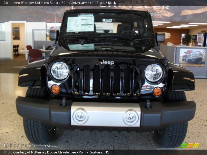 Black / Black 2011 Jeep Wrangler Unlimited Sahara 70th Anniversary 4x4