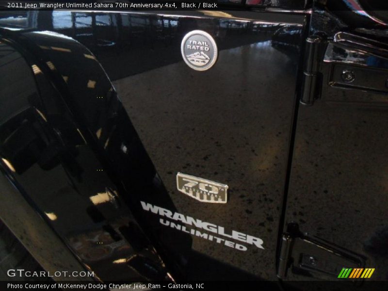  2011 Wrangler Unlimited Sahara 70th Anniversary 4x4 Logo