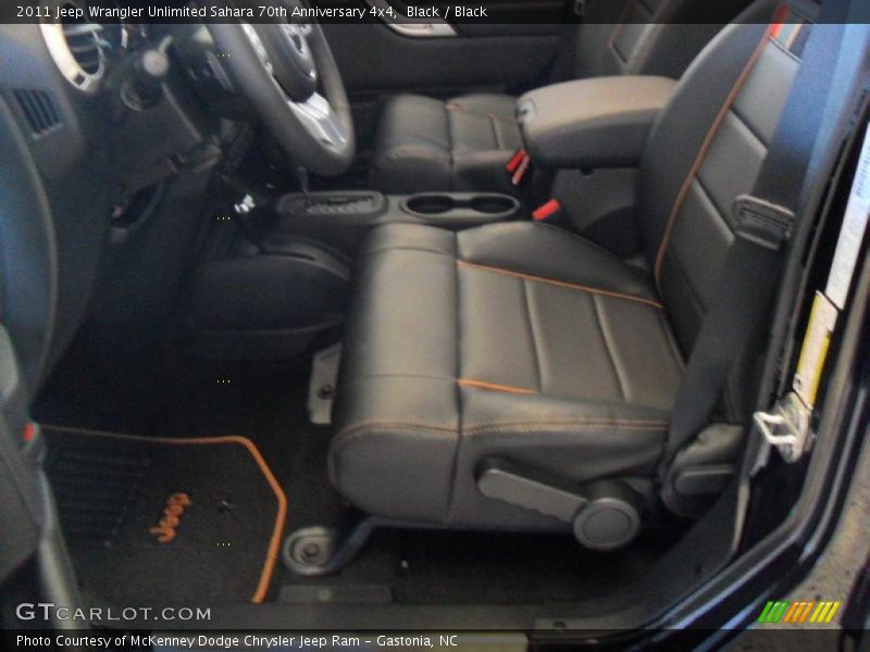 2011 Wrangler Unlimited Sahara 70th Anniversary 4x4 Black Interior