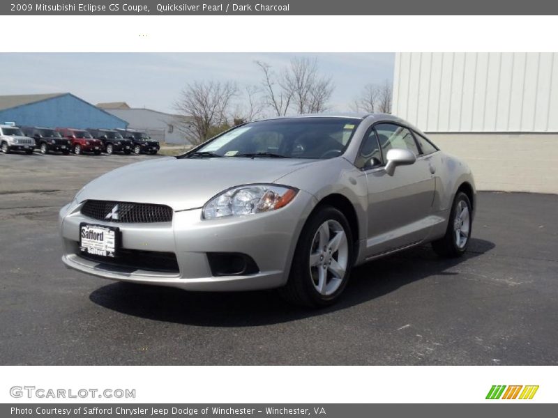 Quicksilver Pearl / Dark Charcoal 2009 Mitsubishi Eclipse GS Coupe