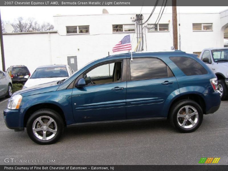 Bermuda Green Metallic / Light Cashmere 2007 Chevrolet Equinox LT AWD