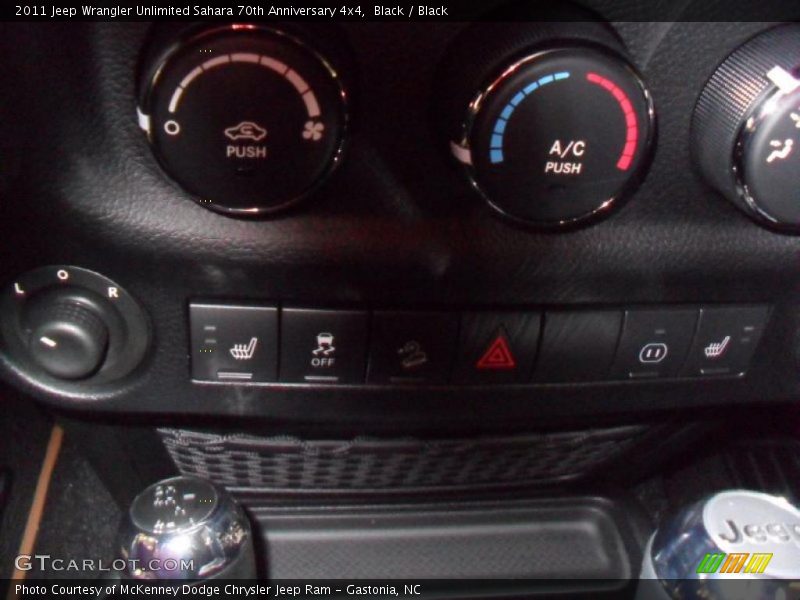 Black / Black 2011 Jeep Wrangler Unlimited Sahara 70th Anniversary 4x4