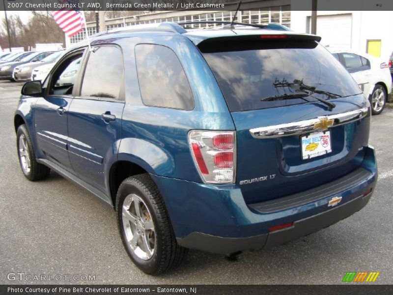 Bermuda Green Metallic / Light Cashmere 2007 Chevrolet Equinox LT AWD