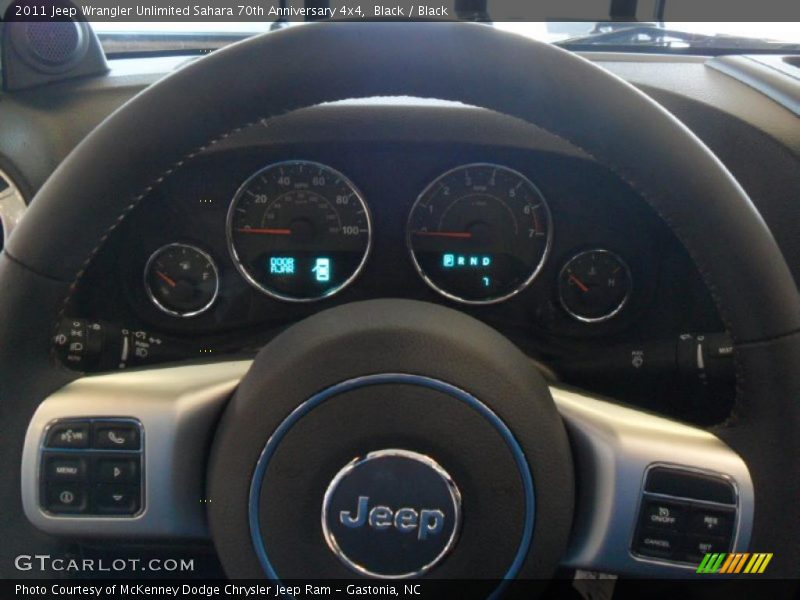 Black / Black 2011 Jeep Wrangler Unlimited Sahara 70th Anniversary 4x4