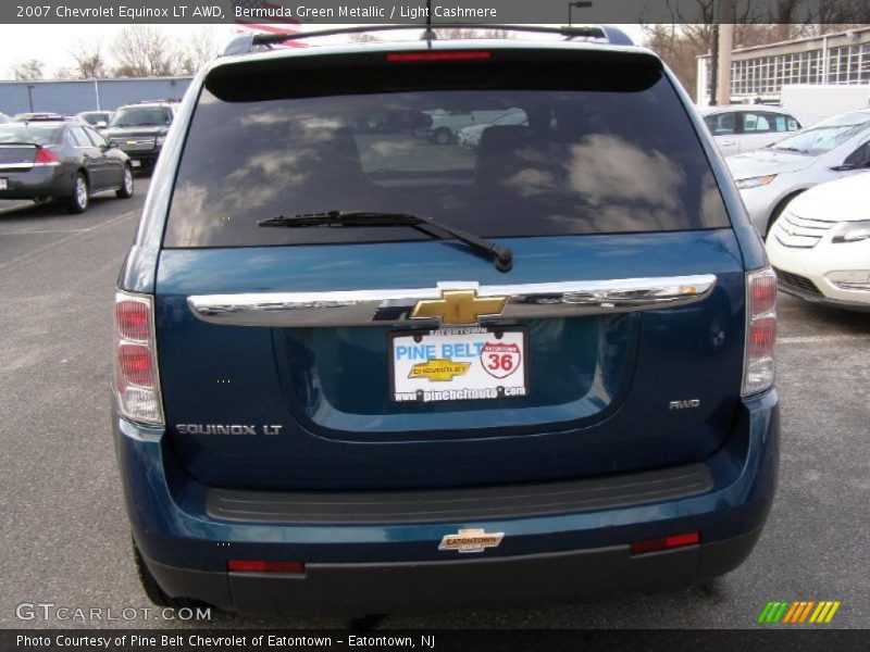 Bermuda Green Metallic / Light Cashmere 2007 Chevrolet Equinox LT AWD
