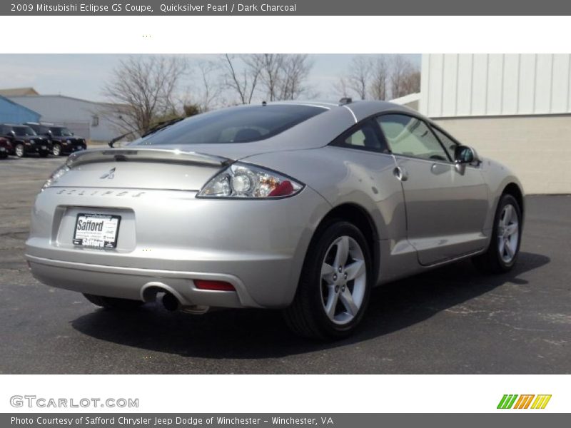 Quicksilver Pearl / Dark Charcoal 2009 Mitsubishi Eclipse GS Coupe