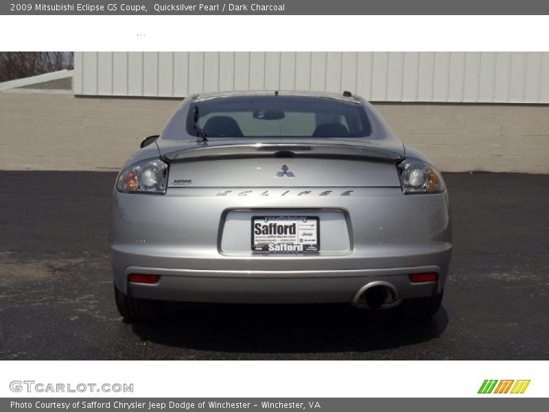 Quicksilver Pearl / Dark Charcoal 2009 Mitsubishi Eclipse GS Coupe