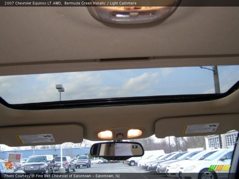Bermuda Green Metallic / Light Cashmere 2007 Chevrolet Equinox LT AWD