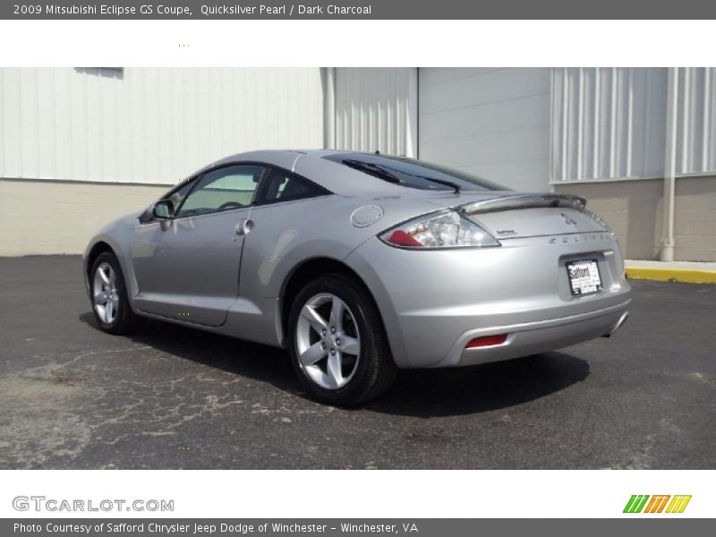 Quicksilver Pearl / Dark Charcoal 2009 Mitsubishi Eclipse GS Coupe