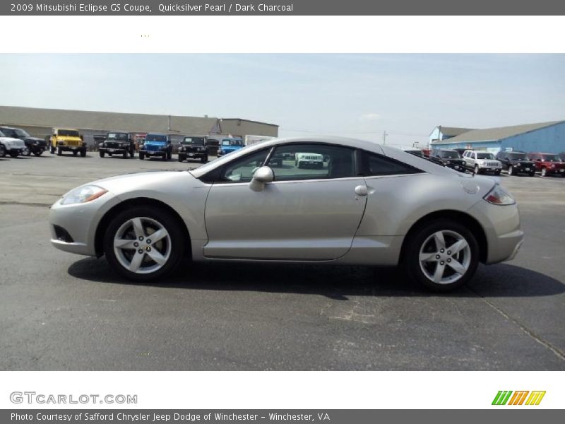 Quicksilver Pearl / Dark Charcoal 2009 Mitsubishi Eclipse GS Coupe