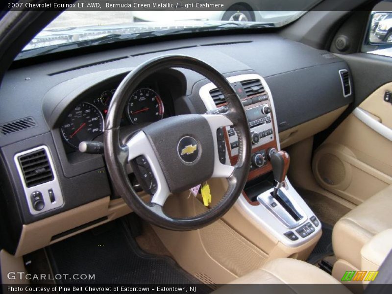 Bermuda Green Metallic / Light Cashmere 2007 Chevrolet Equinox LT AWD