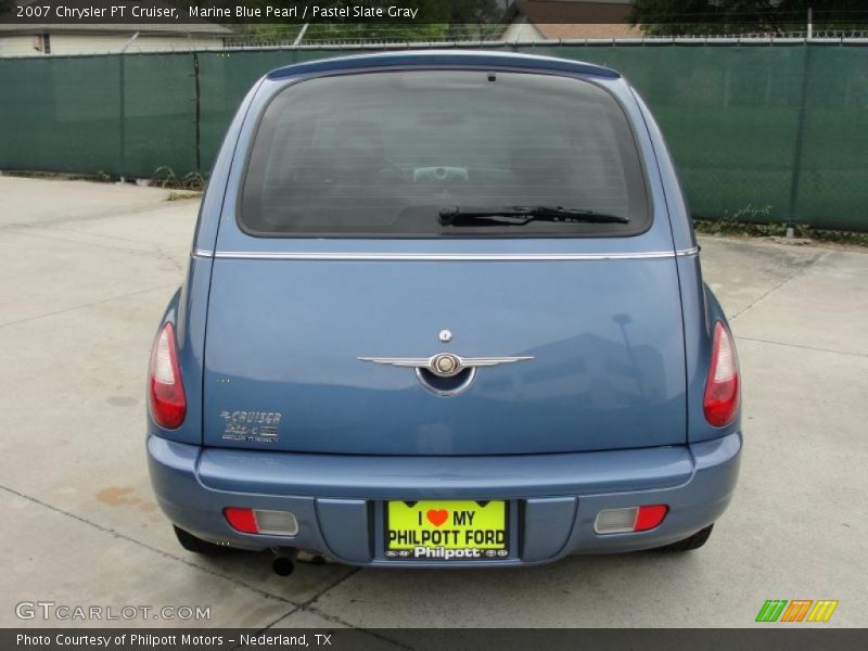 Marine Blue Pearl / Pastel Slate Gray 2007 Chrysler PT Cruiser