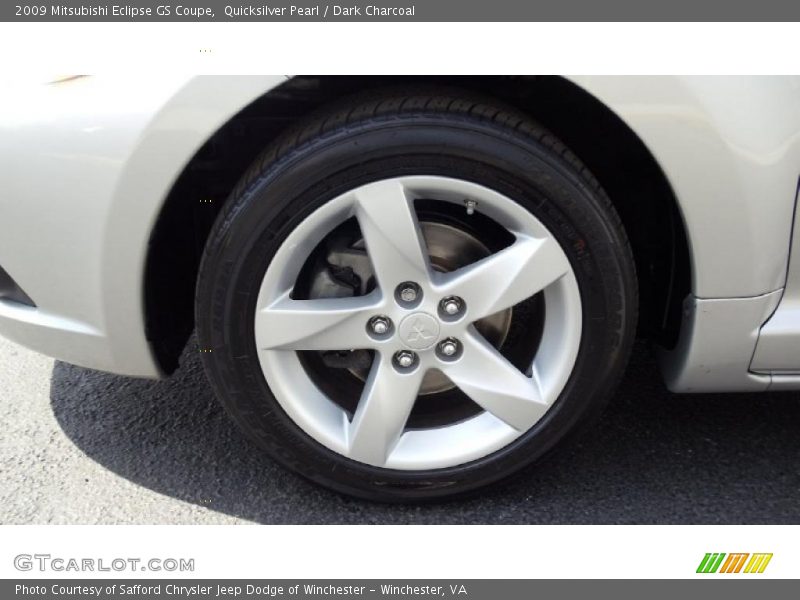 Quicksilver Pearl / Dark Charcoal 2009 Mitsubishi Eclipse GS Coupe
