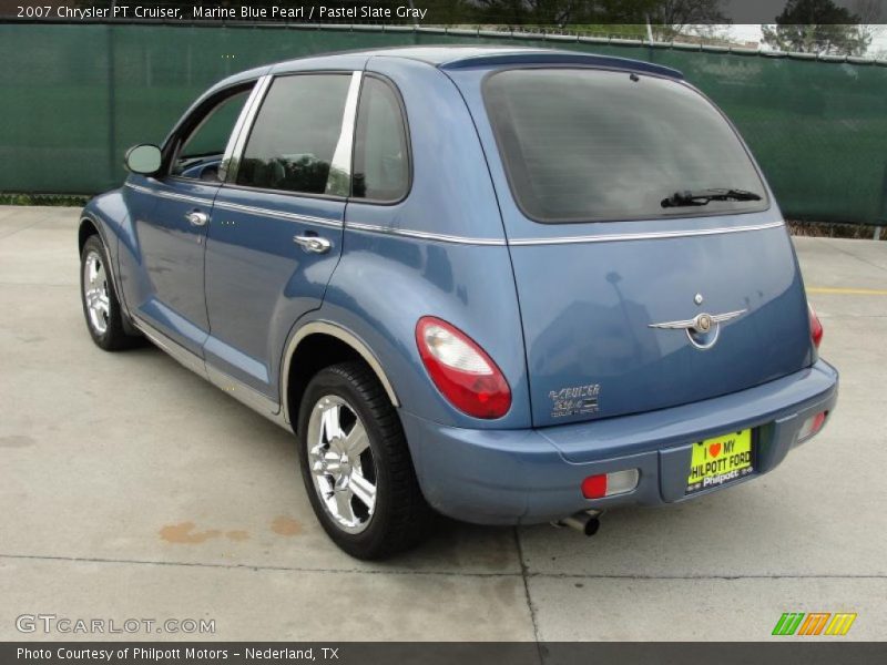 Marine Blue Pearl / Pastel Slate Gray 2007 Chrysler PT Cruiser