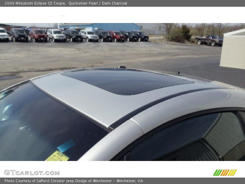 Quicksilver Pearl / Dark Charcoal 2009 Mitsubishi Eclipse GS Coupe