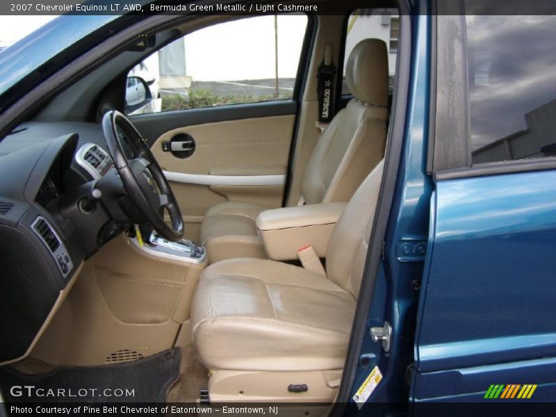 Bermuda Green Metallic / Light Cashmere 2007 Chevrolet Equinox LT AWD