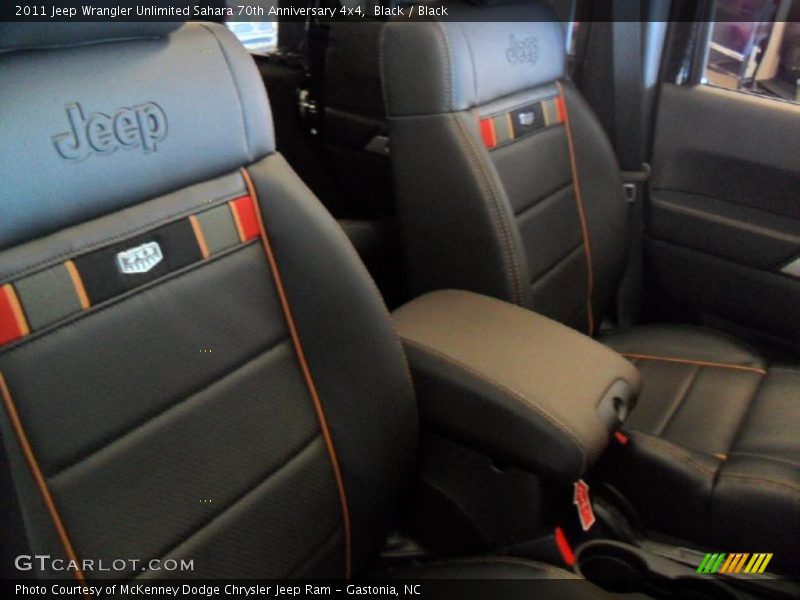  2011 Wrangler Unlimited Sahara 70th Anniversary 4x4 Black Interior