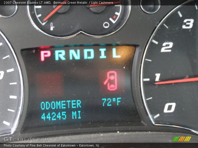 Bermuda Green Metallic / Light Cashmere 2007 Chevrolet Equinox LT AWD