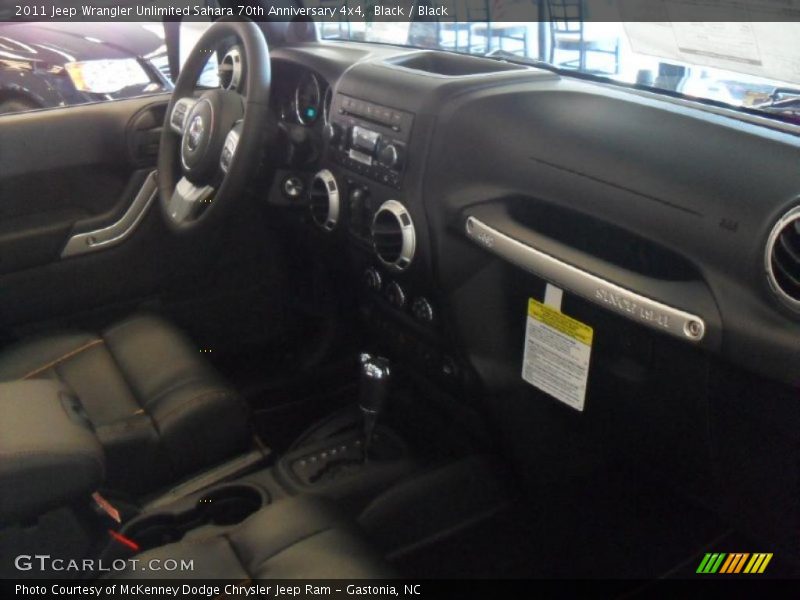 Black / Black 2011 Jeep Wrangler Unlimited Sahara 70th Anniversary 4x4