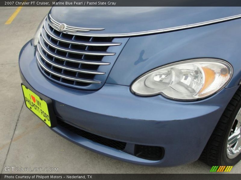 Marine Blue Pearl / Pastel Slate Gray 2007 Chrysler PT Cruiser