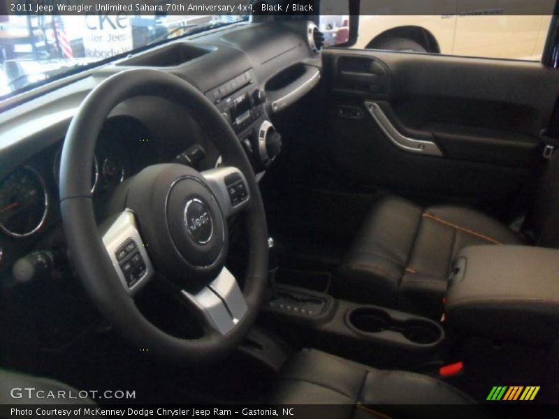 Black / Black 2011 Jeep Wrangler Unlimited Sahara 70th Anniversary 4x4