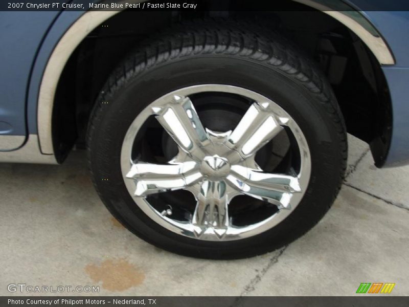 Marine Blue Pearl / Pastel Slate Gray 2007 Chrysler PT Cruiser