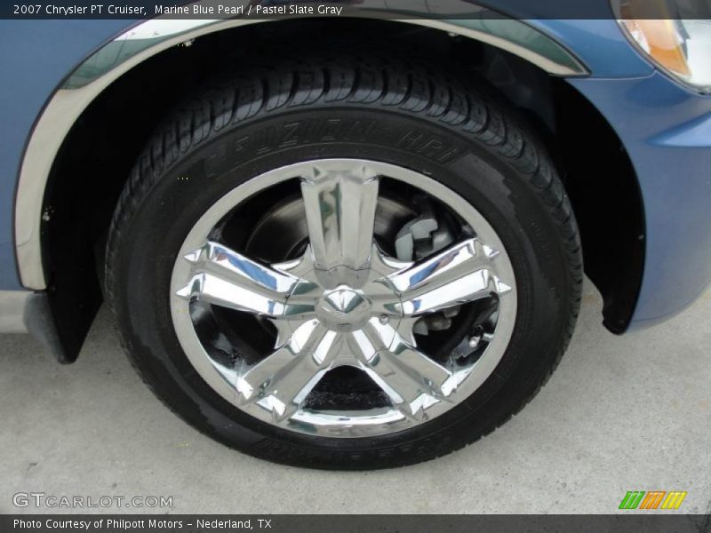 Marine Blue Pearl / Pastel Slate Gray 2007 Chrysler PT Cruiser