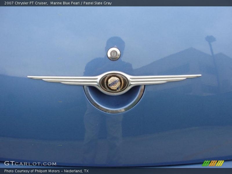 Marine Blue Pearl / Pastel Slate Gray 2007 Chrysler PT Cruiser