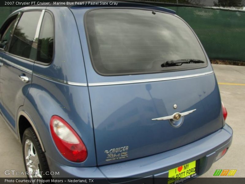Marine Blue Pearl / Pastel Slate Gray 2007 Chrysler PT Cruiser