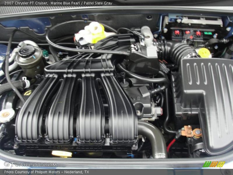 Marine Blue Pearl / Pastel Slate Gray 2007 Chrysler PT Cruiser
