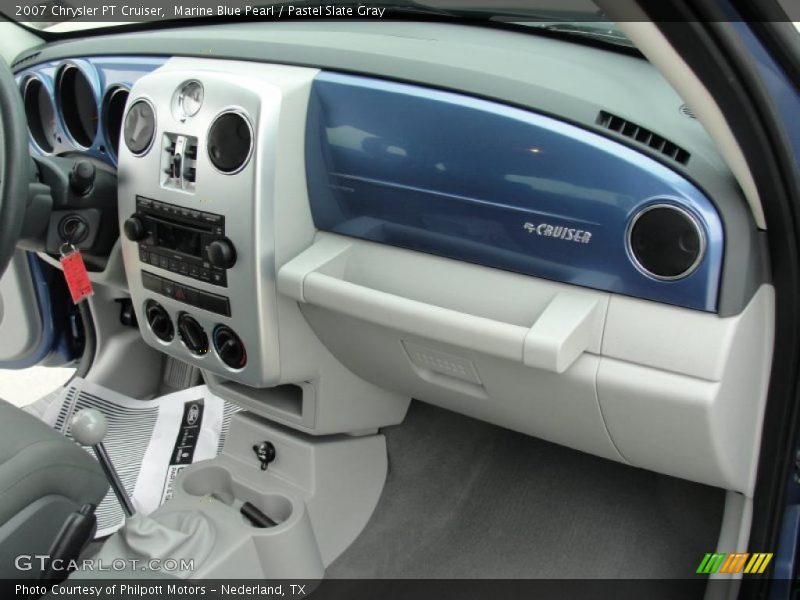 Marine Blue Pearl / Pastel Slate Gray 2007 Chrysler PT Cruiser