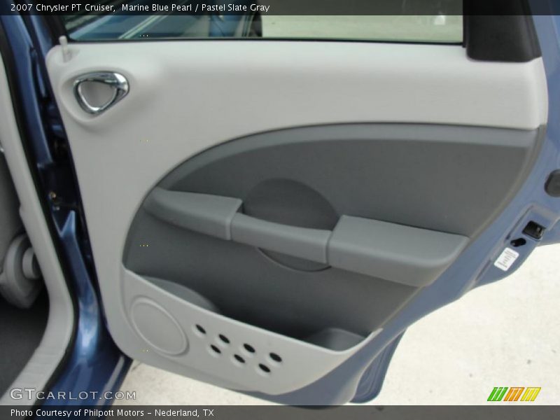 Marine Blue Pearl / Pastel Slate Gray 2007 Chrysler PT Cruiser