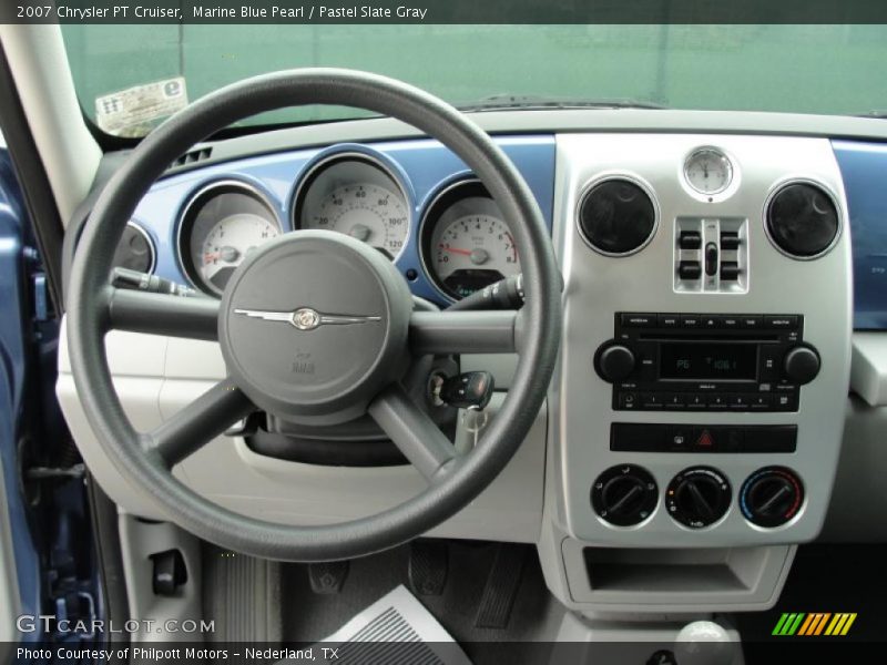 Marine Blue Pearl / Pastel Slate Gray 2007 Chrysler PT Cruiser