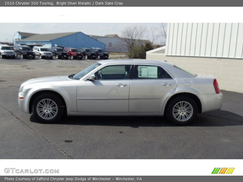 Bright Silver Metallic / Dark Slate Gray 2010 Chrysler 300 Touring