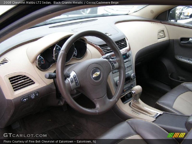 Cocoa/Cashmere Beige Interior - 2008 Malibu LTZ Sedan 