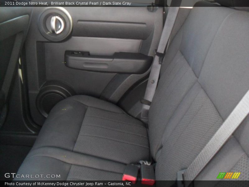 Brilliant Black Crystal Pearl / Dark Slate Gray 2011 Dodge Nitro Heat