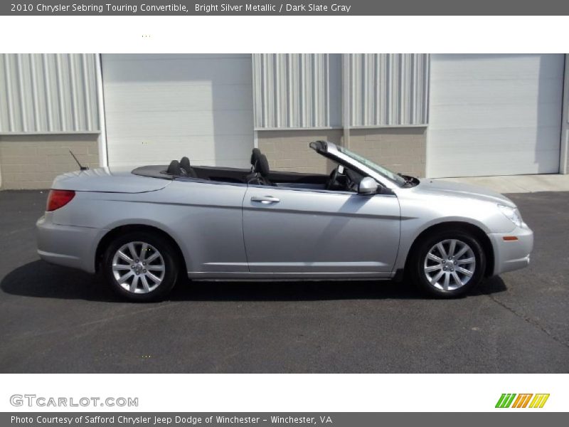  2010 Sebring Touring Convertible Bright Silver Metallic