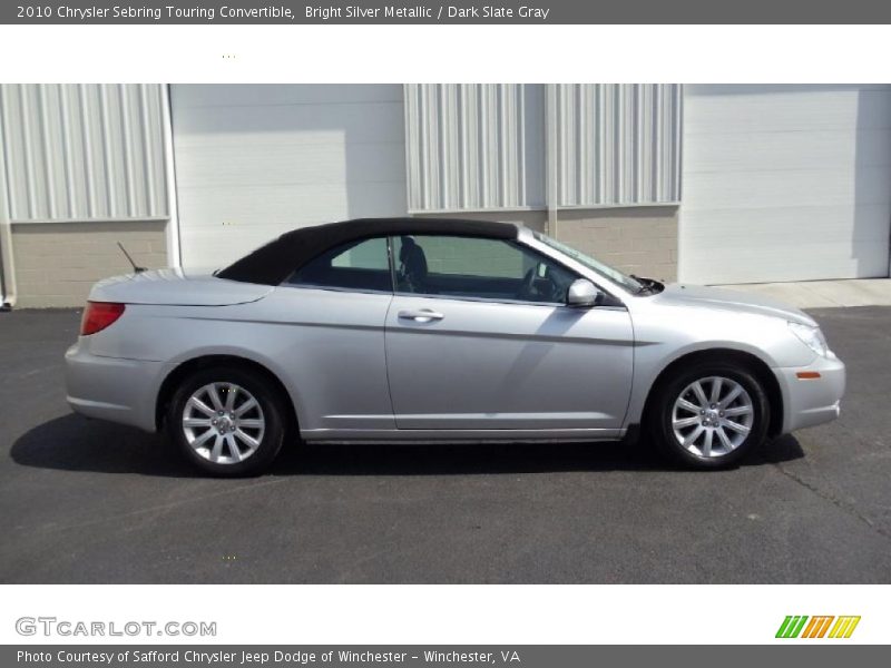  2010 Sebring Touring Convertible Bright Silver Metallic