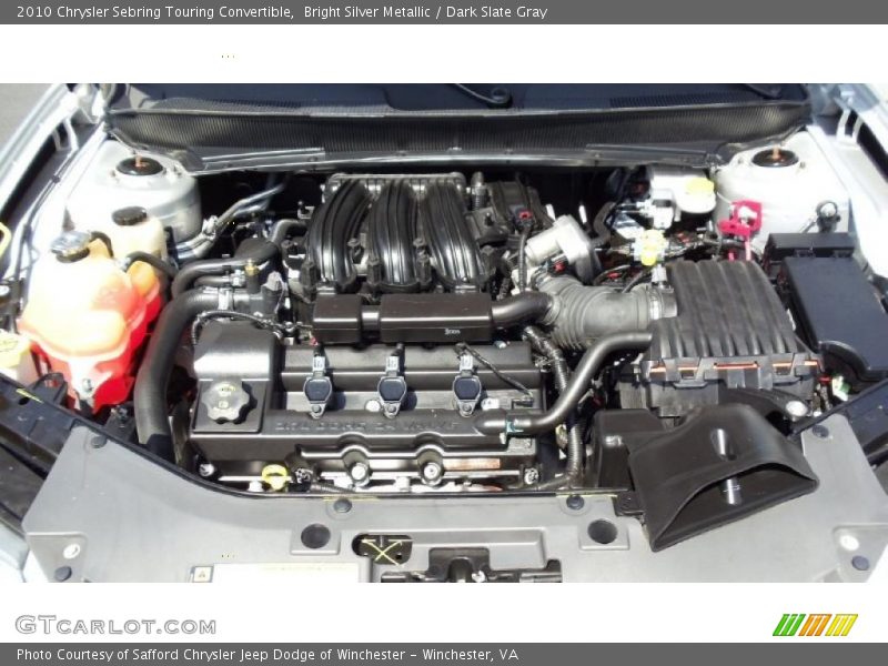  2010 Sebring Touring Convertible Engine - 2.7 Liter Flex-Fuel DOHC 24-Valve V6