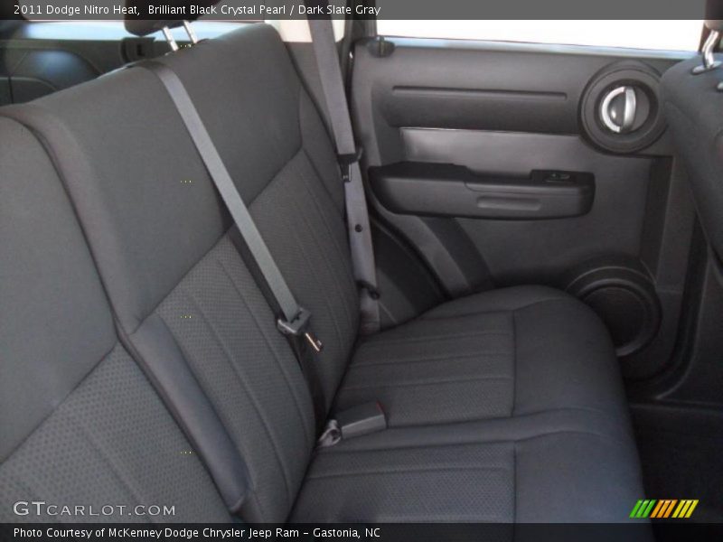 Brilliant Black Crystal Pearl / Dark Slate Gray 2011 Dodge Nitro Heat