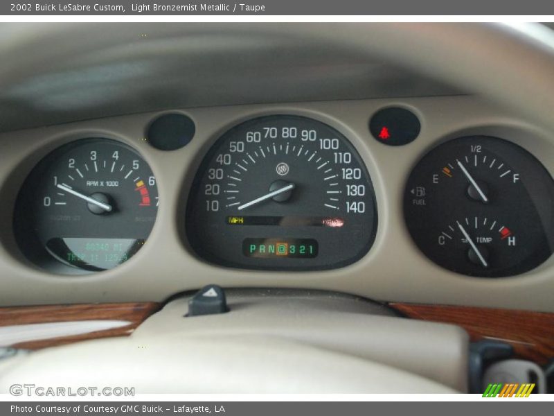 Light Bronzemist Metallic / Taupe 2002 Buick LeSabre Custom