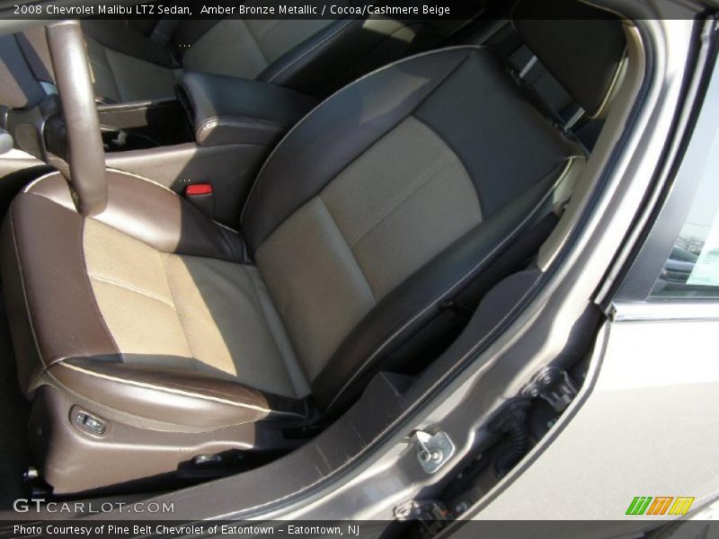 Amber Bronze Metallic / Cocoa/Cashmere Beige 2008 Chevrolet Malibu LTZ Sedan