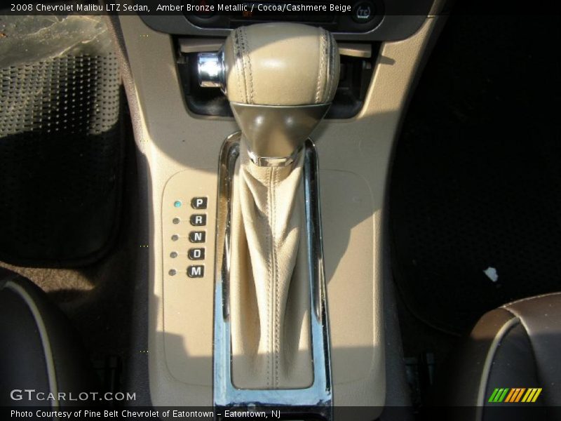 Amber Bronze Metallic / Cocoa/Cashmere Beige 2008 Chevrolet Malibu LTZ Sedan