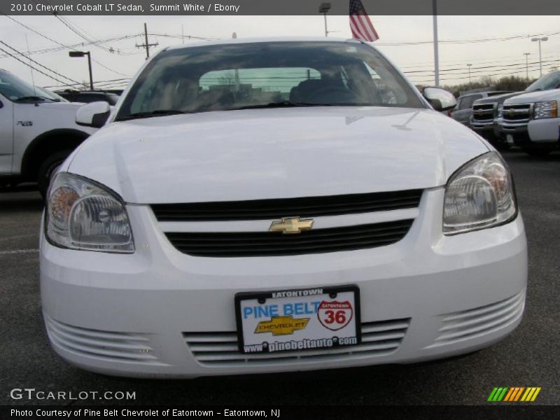 Summit White / Ebony 2010 Chevrolet Cobalt LT Sedan