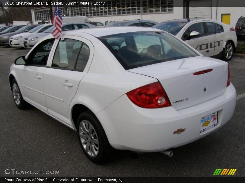 Summit White / Ebony 2010 Chevrolet Cobalt LT Sedan