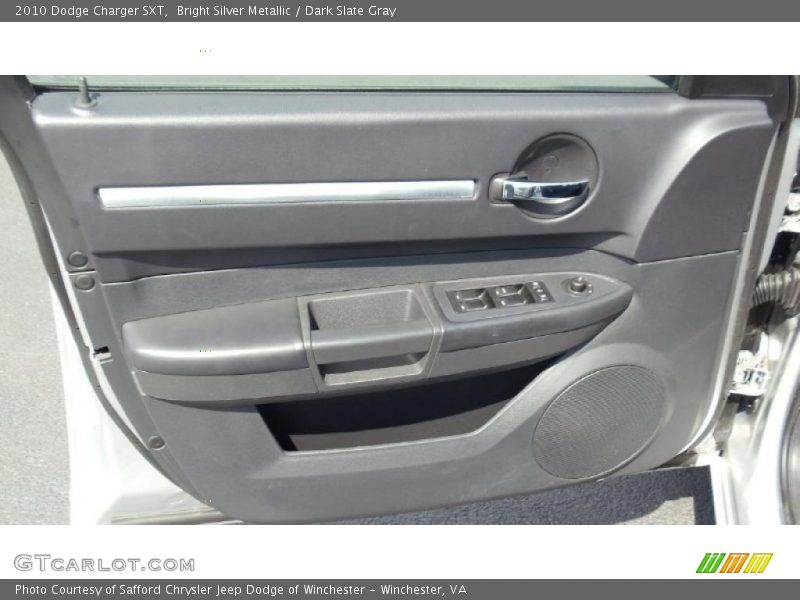 Bright Silver Metallic / Dark Slate Gray 2010 Dodge Charger SXT
