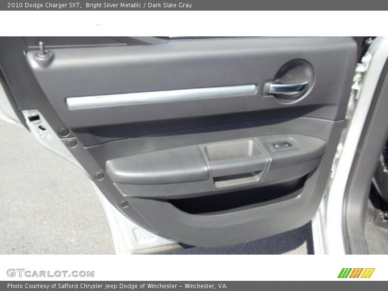 Bright Silver Metallic / Dark Slate Gray 2010 Dodge Charger SXT